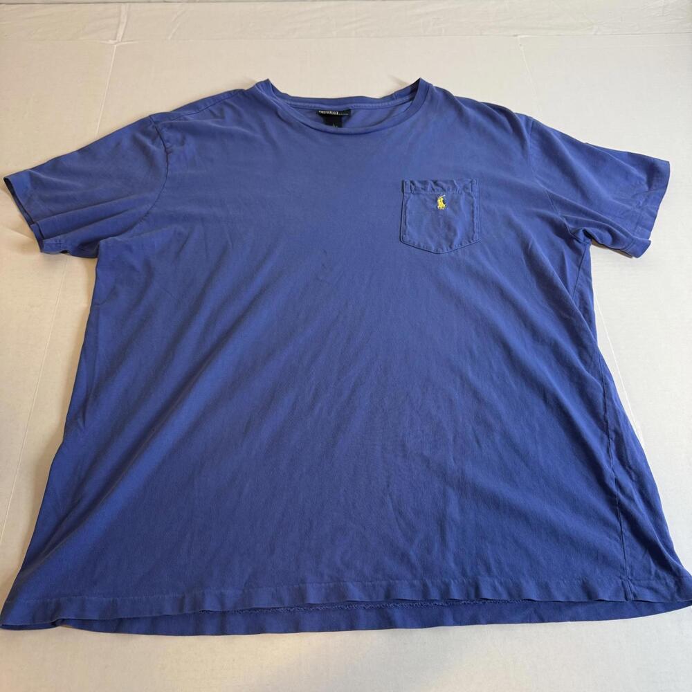 Ralph Lauren Blue Polo size L USA Fabric